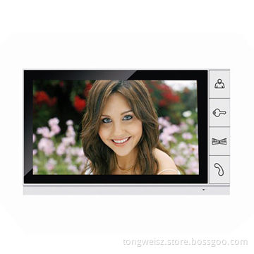 Wired Video Doorphones for Single House, Recording Monitor and Dual CommunicationNew